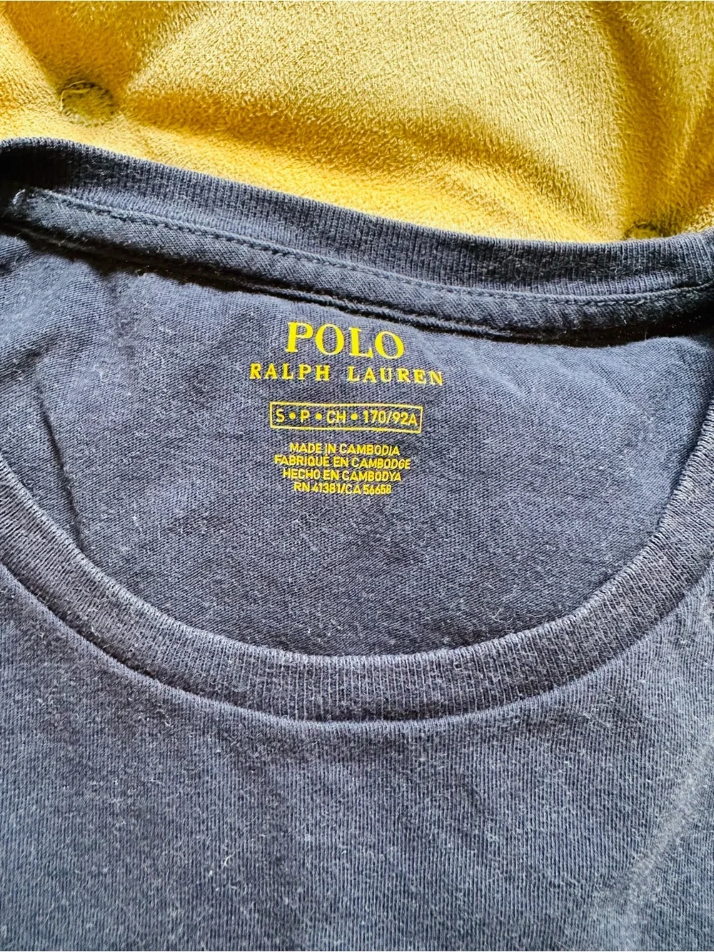 Polo by Ralph Lauren Short Sleeve Crew Tee in Slate Gray